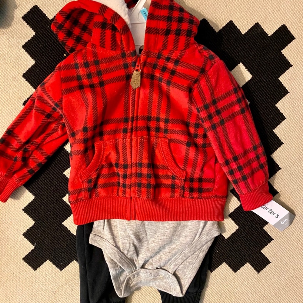 SOLD NWT fleece sweatshirt outfit